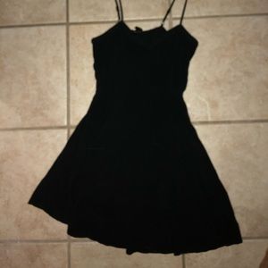 Black tank top dress